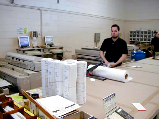 printing in the print shop
